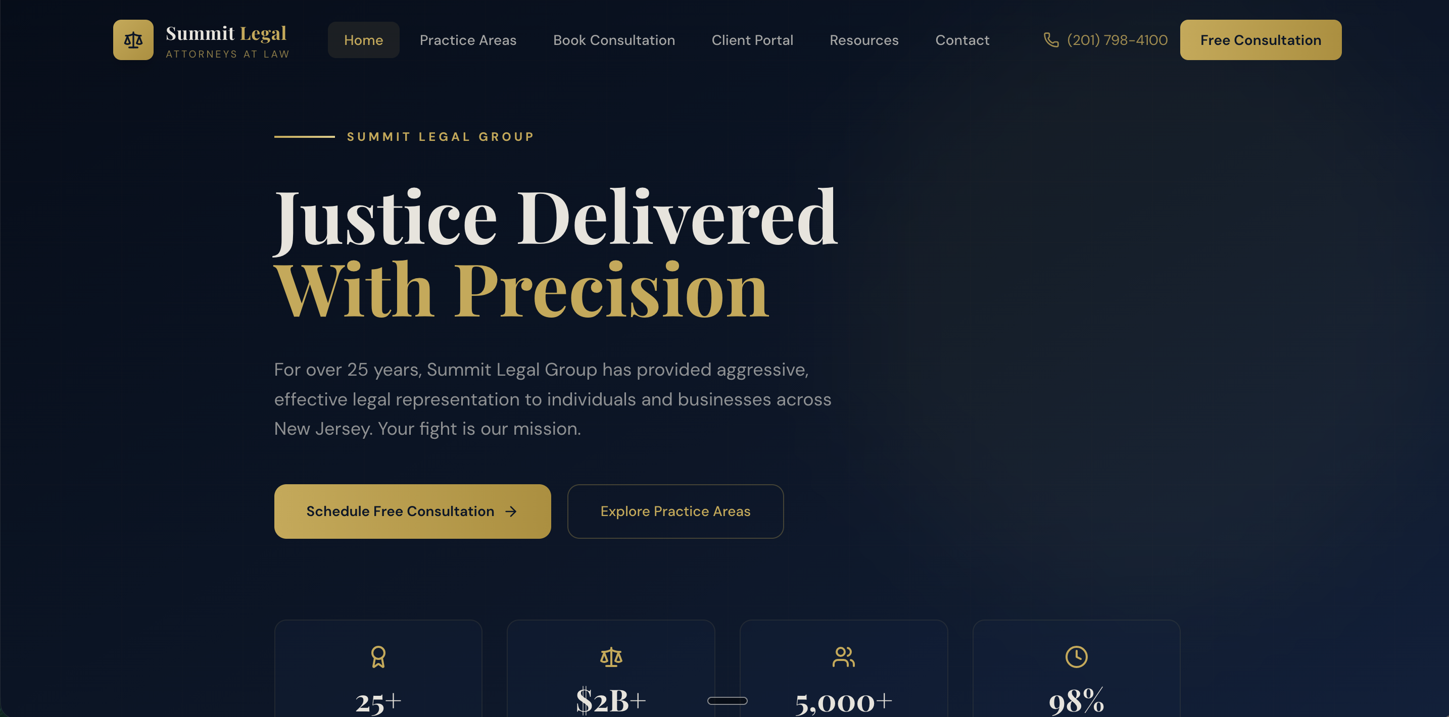 Law Firm website
